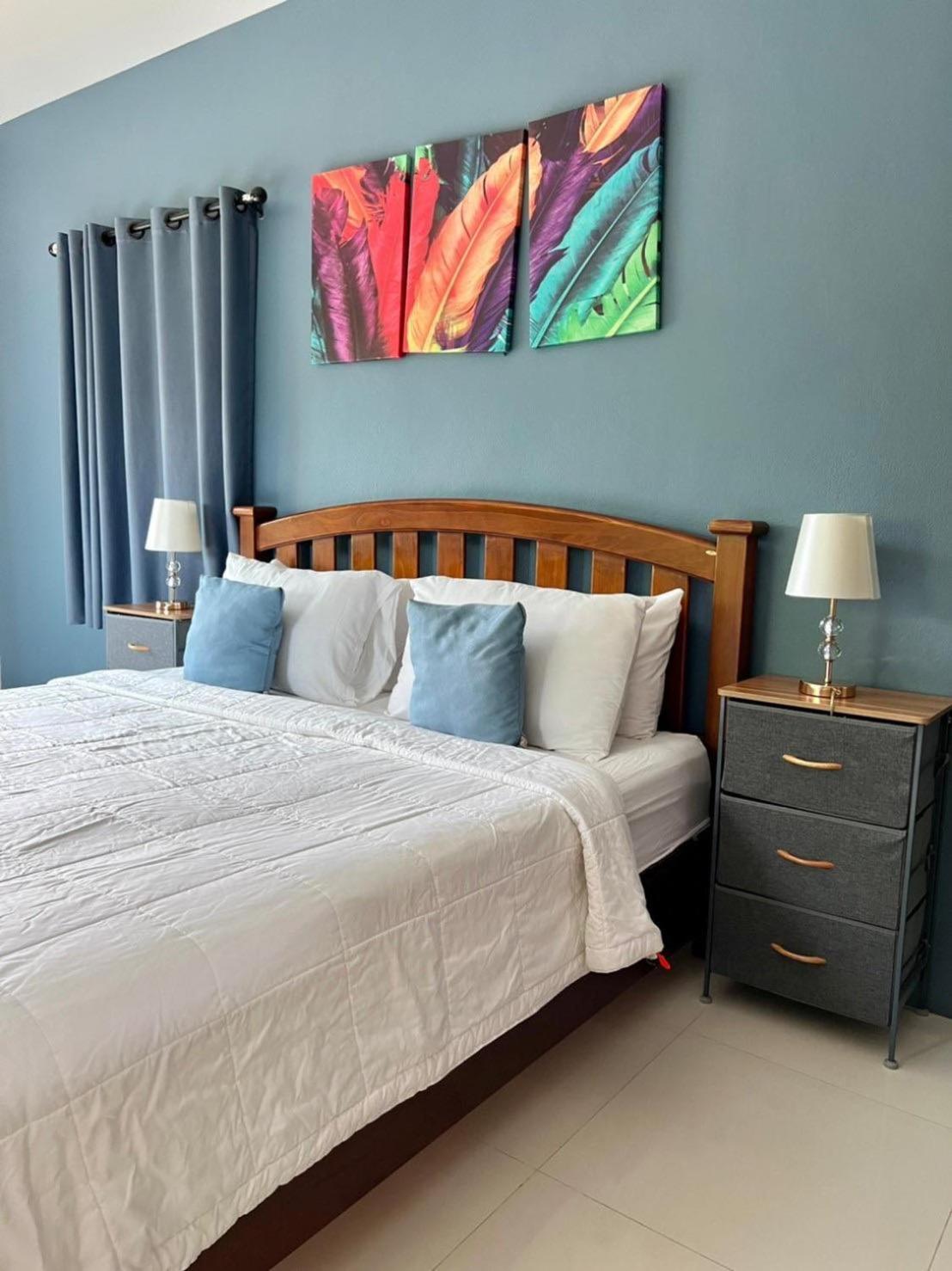 Lay Back C1with Kitchen & High Speed Internet Rumah percutian *